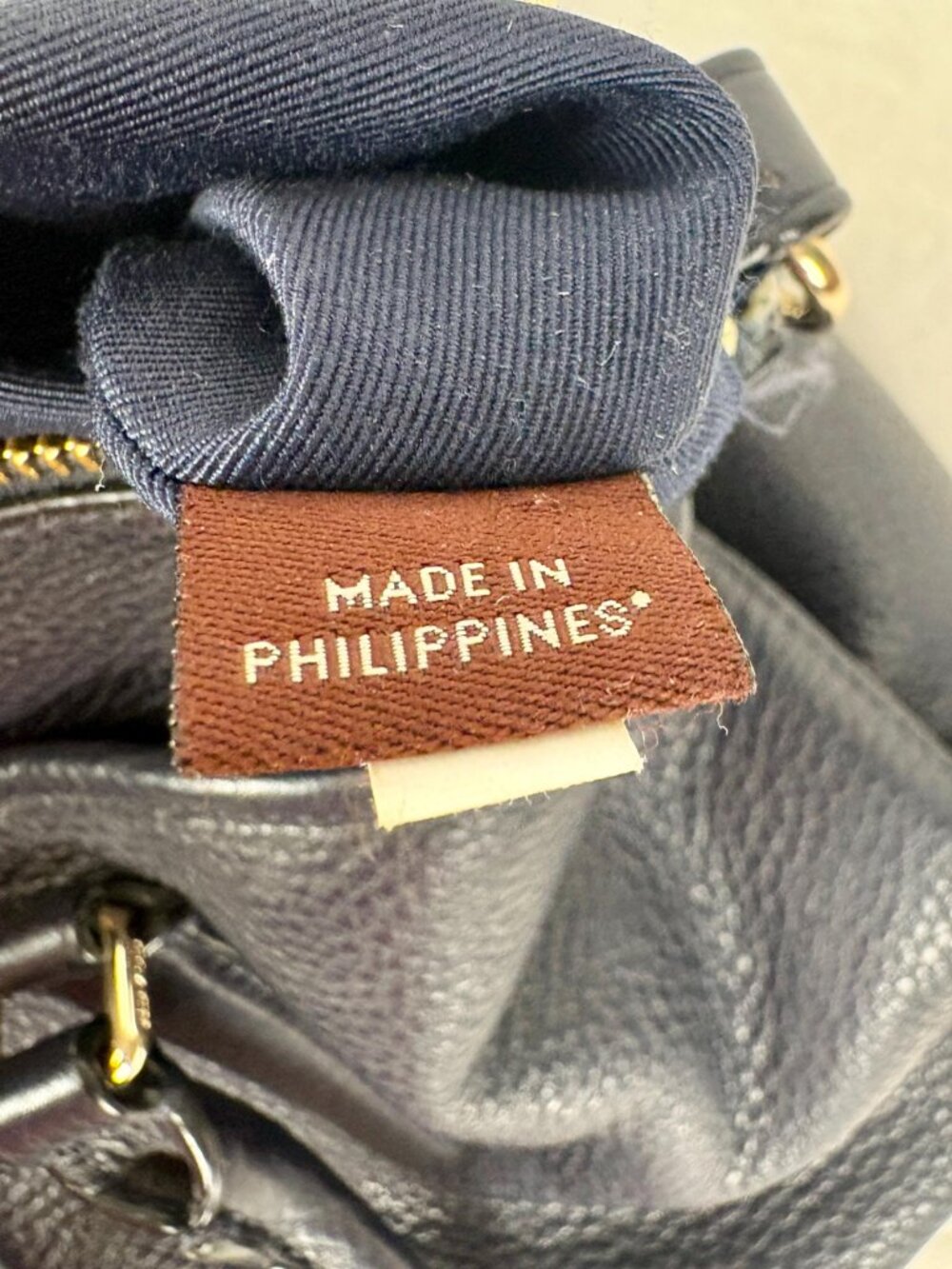 Coach Morgan Satchel in Midnight Navy Blue with Scarf - Picture 9 of 16